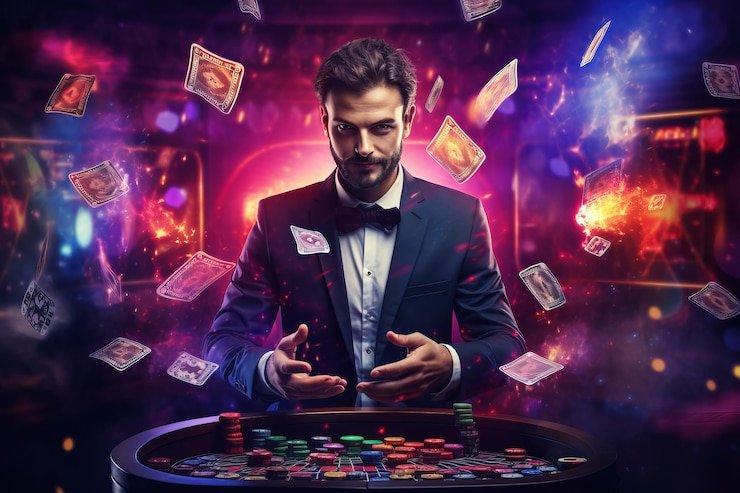 Free spins bonus round with expanding book symbol